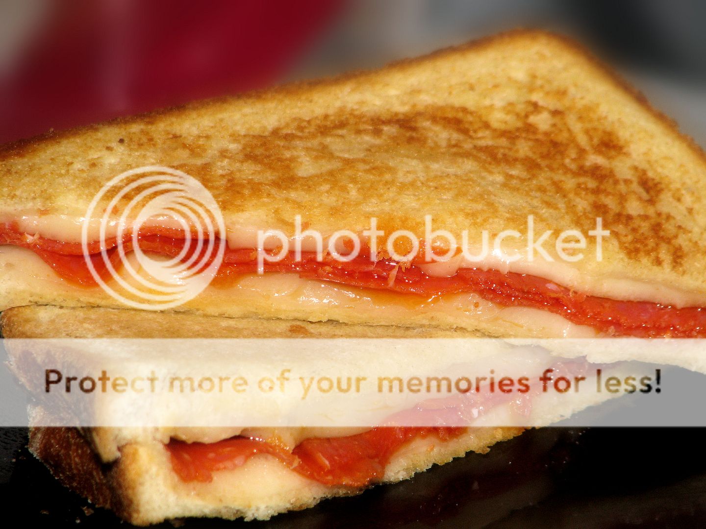 Tomato Basil Soup with A Pepperoni Cheese Sandwich Big Bear's Wife